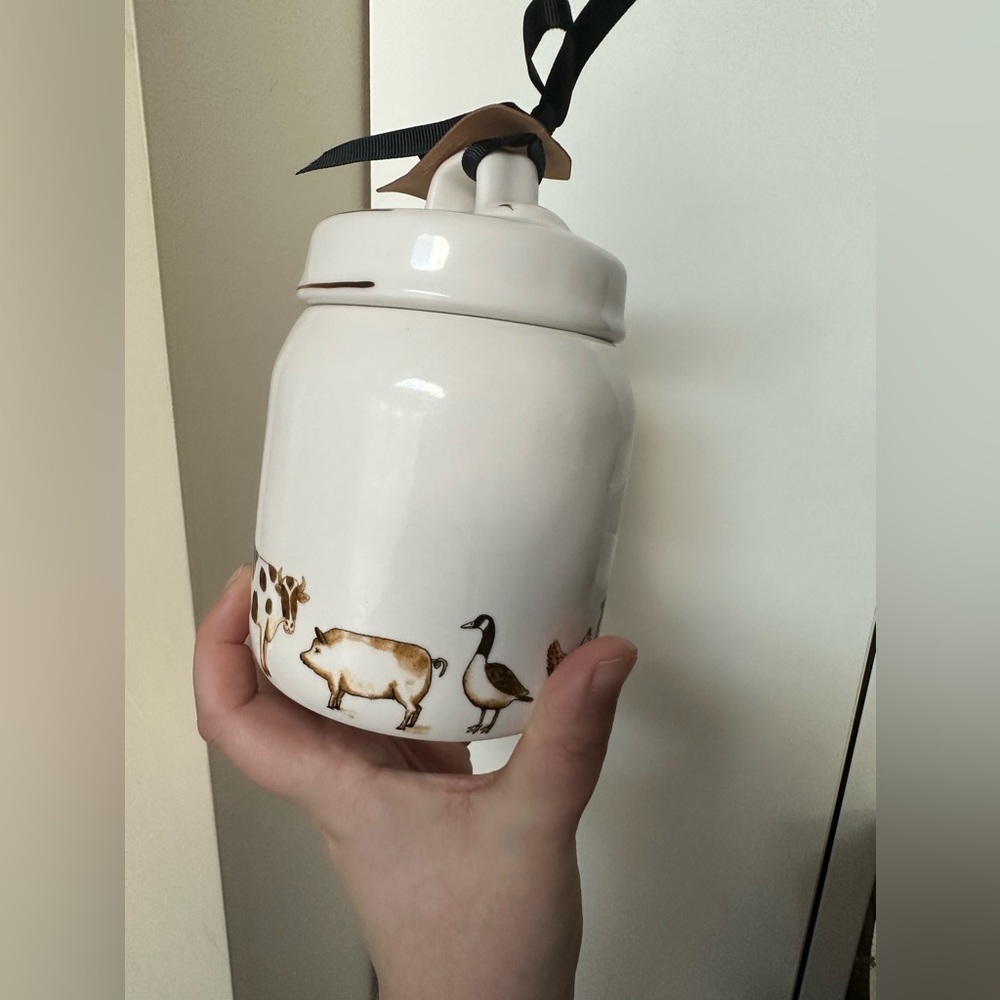 Rae Dunn FARM LIFE baby canister 🐄 - Picture 3 of 6